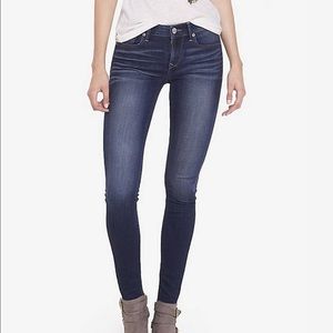 Express Mid Rise Performance Stretch Jeans